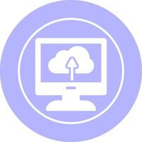 Cloud Backup Vector Icon