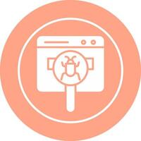Web Bug Vector Icon