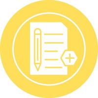 Medical Documents Vector Icon