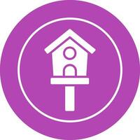 Birdhouse Vector Icon