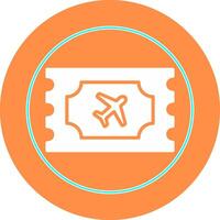 Plane Tickets Vector Icon