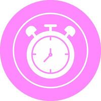 icono de vector de reloj grande