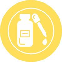 Drops Bottle Vector Icon