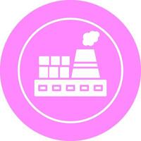 Nuclear Plant Vector Icon