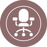 Revolving Chair Vector Icon