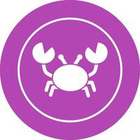 Crab Vector Icon