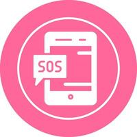 SOS Vector Icon