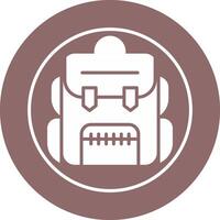 Backpack Vector Icon