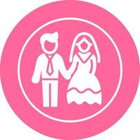 icono de vector de pareja