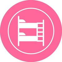 Bunk bed Vector Icon