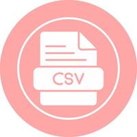 CSV Vector Icon