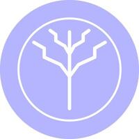 Tree with no leaves Vector Icon