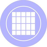 Table of Rates Vector Icon