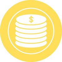 Stack of Coins Vector Icon