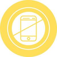 No Cell Phones Vector Icon