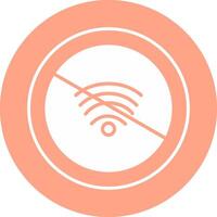 No Wifi Vector Icon