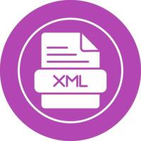 XML Vector Icon