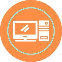 Computer Vector Icon