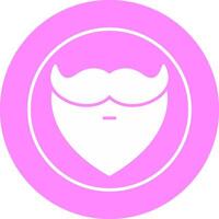Beard and Moustache I Vector Icon