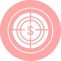 Economic Target Vector Icon