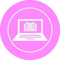 Online Books Vector Icon