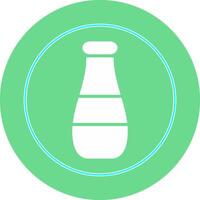 Milk Bottle Vector Icon