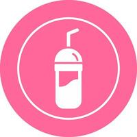 Chocolate Shake Vector Icon