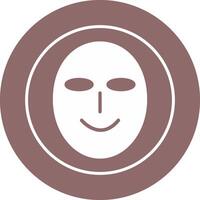 Ancient Face Mask Vector Icon