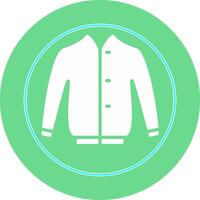 icono de vector de chaqueta elegante