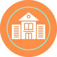 Library Building Vector Icon