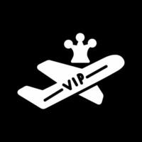 icono de vector de pasajero vip
