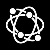 Atomic Structure Vector Icon