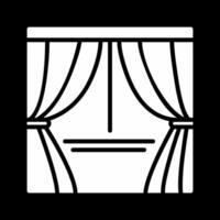 Curtains Vector Icon