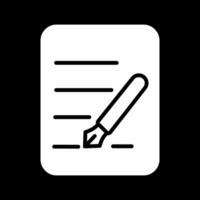 Fountain Pen Vector Icon