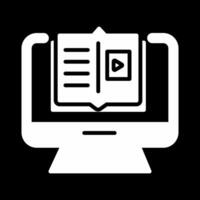 E Learning Vector Icon