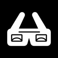 icono de vector de gafas