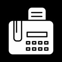 Fax Machine Vector Icon