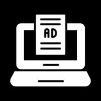 Internet Ads Vector Icon