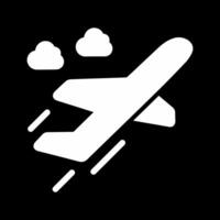 Flight Takeoff Vector Icon