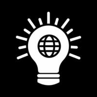 icono de vector de idea brillante