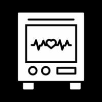 Heart Rate Machine Vector Icon