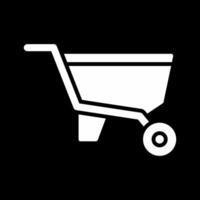 Wheelbarrow Vector Icon