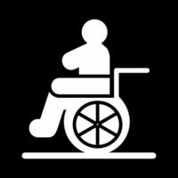 Wheelchair Vector Icon