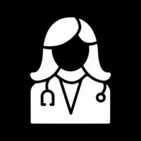 Female Doctor Vector Icon