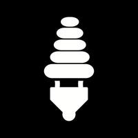 Energy Saver Bulb Vector Icon