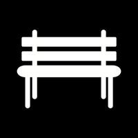 Garden Bench Vector Icon