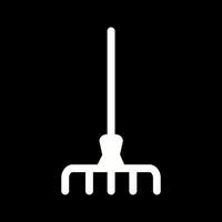 Gardening Fork Vector Icon