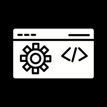 código mejoramiento vector icono