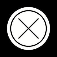 Do Not Cross Vector Icon