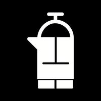 French Press Vector Icon